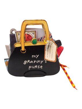 My Granny's Purse PH Hanson Workman Publishing Board Book Purse Vintage OOP